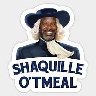 Shaquille O'tMeal - Shaq - Oatmeal Sticker